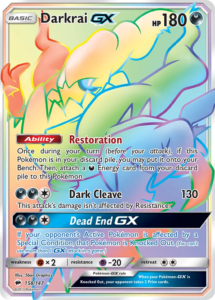 Darkrai GX Is Trending Ahead of Pitch Black and Rayquaza VMAX Just Jumped 12%. Here's Why.