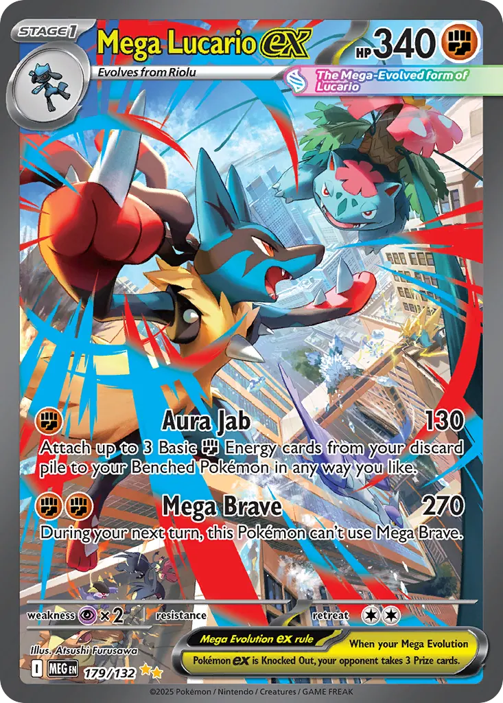 Mega Lucario ex Is Trending and Lillie's Clefairy Just Jumped 16%. Here's Why.